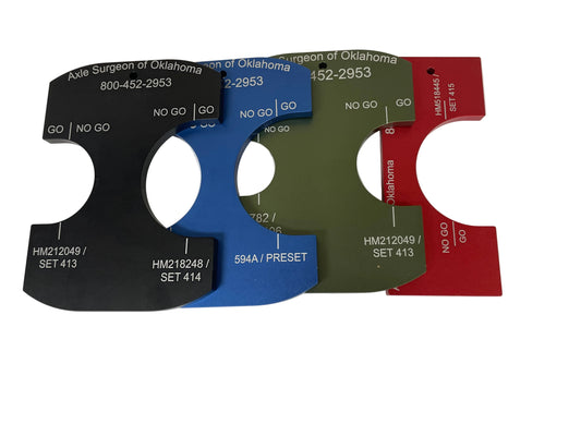 Spindle GO/NO GO Wear Gauge